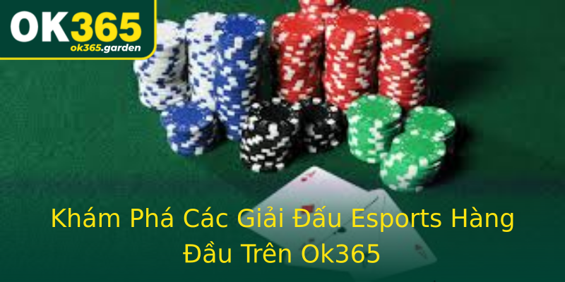 Khám Phá Các Giải Đấu Esports Hàng Đầu Trên Ok365